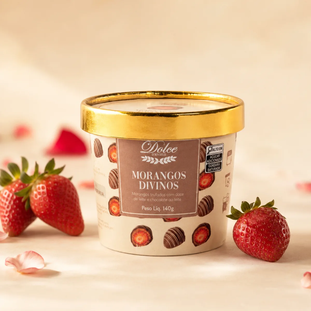 Pote de Morango Divino